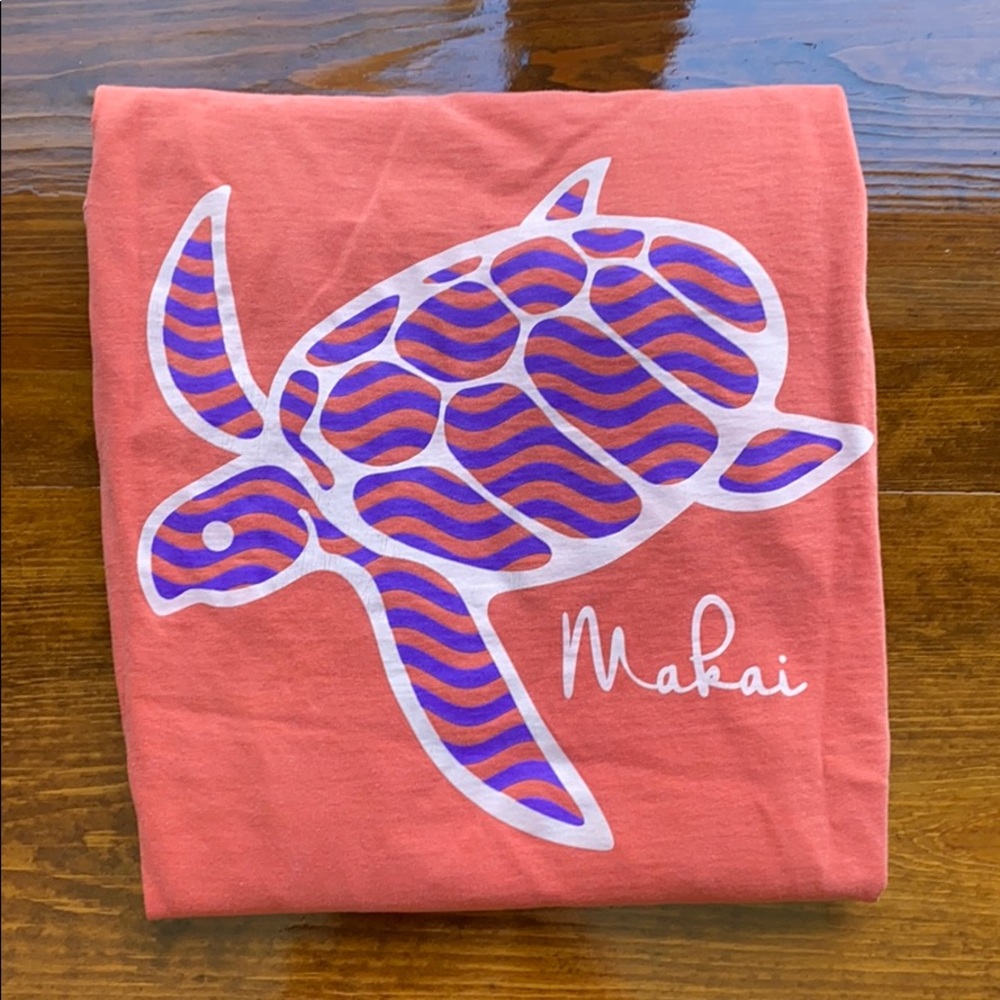 Comfort Colors Makai Salmon Long Sleeve Shirt